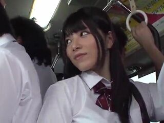 Fucking a Horny Teen on Public Bus in Tokyo leads to Nippon Fever